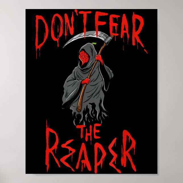 Poster Dont Fear The Carolina Reaper Design  (Frente)