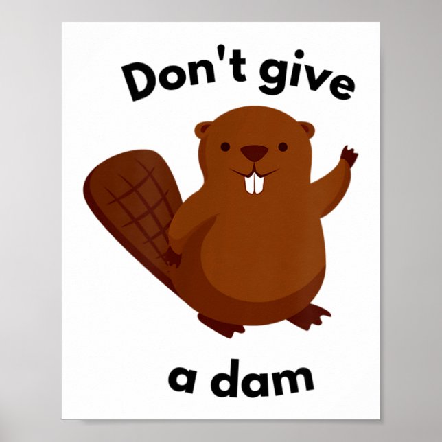 Poster Don't Give A Dam  (Frente)