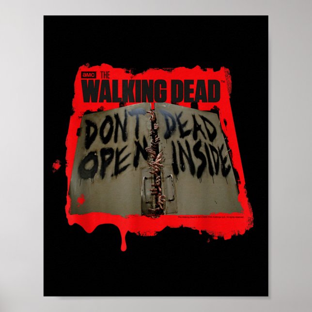 Poster Don't Open Dead Inside  (Frente)