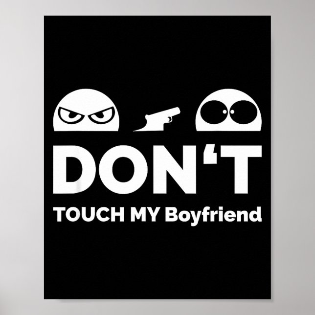 Poster Don't Touch My Boyfriend Partnership  (Frente)