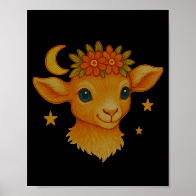 Poster Dont Worry Baa Happy Baby And Childrens Infant  (Frente)