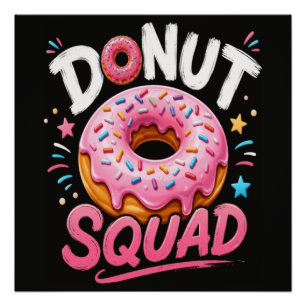 Pôster Donut Espalhe Bondade Engraçado