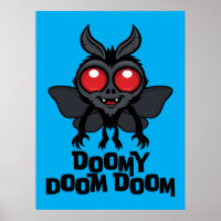 Doomy Doom Doom Mothman Criptídeo Fofo