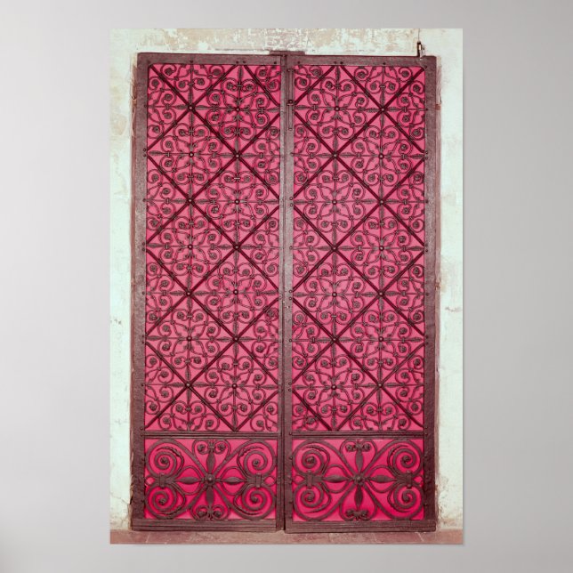 Poster Door from the choir of Rouen Cathedral (Frente)