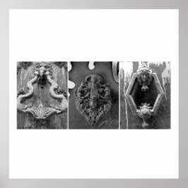 Poster Door Knockers, Barcelona