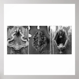 Poster Door Knockers, Barcelona