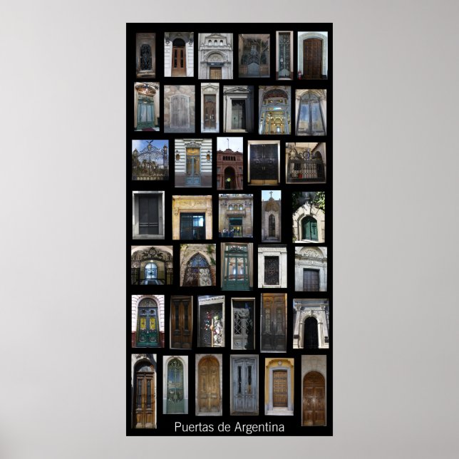 Pôster Doors of Argentina (Frente)