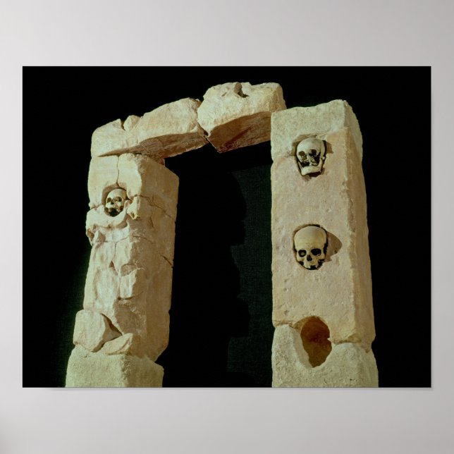 Poster Doorway with Skulls (Frente)