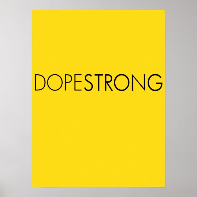 POSTER DOPESTRONG LANCE ARMSTRONG PARODY (Frente)