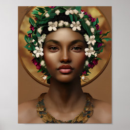 Poster Dor na Potência | Rainha Afro-Americana
