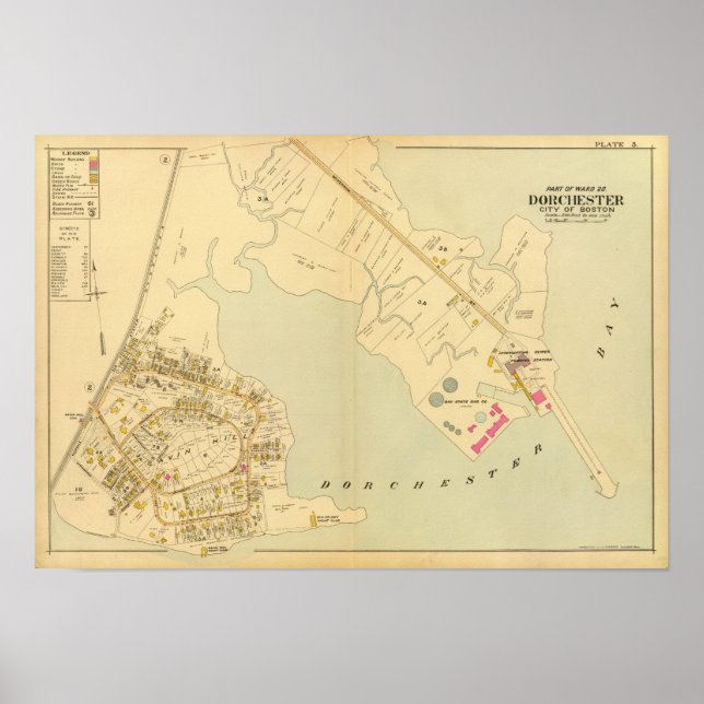 Poster Dorchester, Massachusetts 2 (Frente)