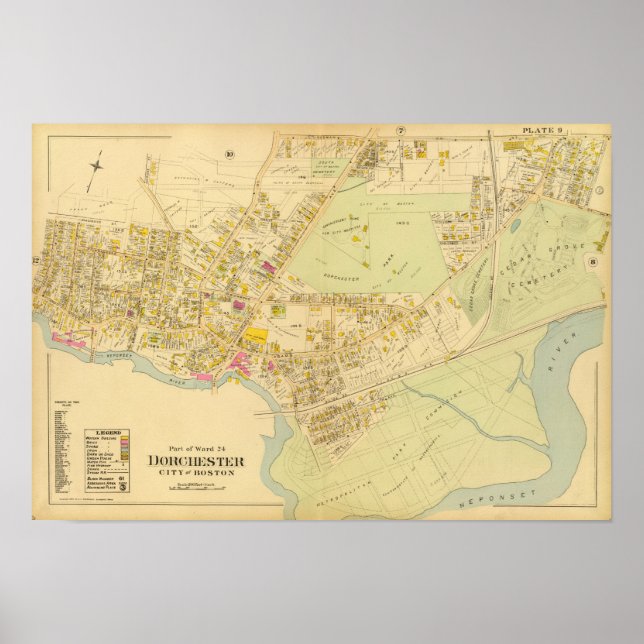 Pôster Dorchester, Massachusetts 3 (Frente)