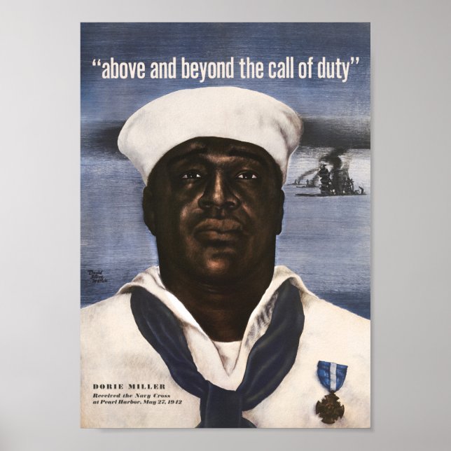Poster Dorie Miller - Acima E Além Da Chamada (Frente)