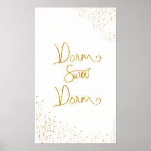 Poster Dormitório doce #1 do dormitório