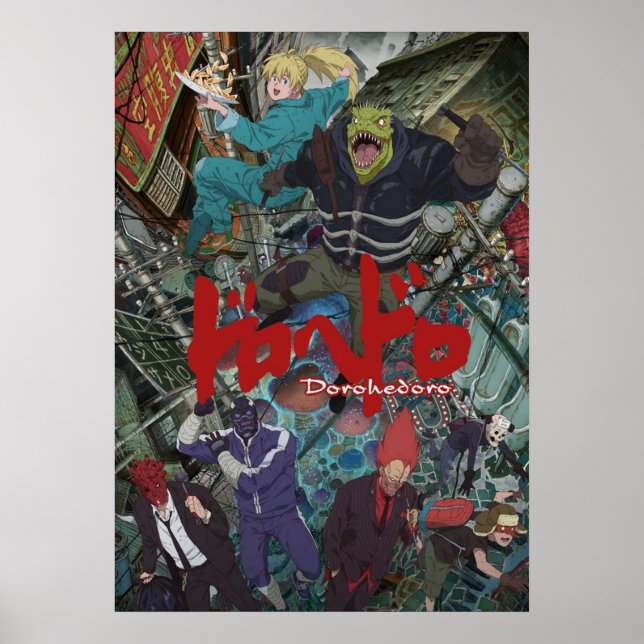Poster Dorohedoro Anime (Frente)