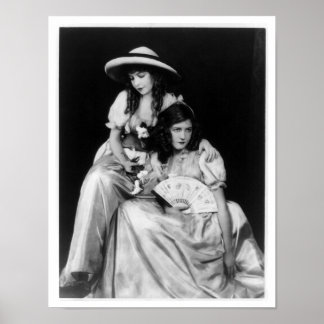 Pôster Dorothy e Lillian Gish
