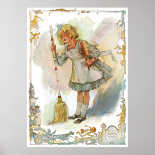 Poster Dorothy faz o vintage onça dos trabalhos