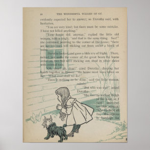 Poster Dorothy's House Matares The Wicked Witch