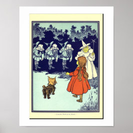 Poster Dorthey encontra Munckins O Maravilhoso Mágico de 