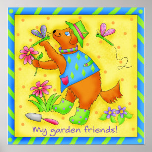 Poster dos Amigos do Jardim