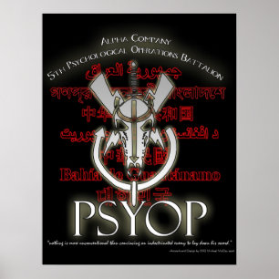Poster dos BN de Alfa Empresa 5o PSYOP