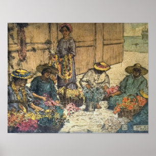 Poster Dos "dia Havaí" - Charles W. Bartlett leus