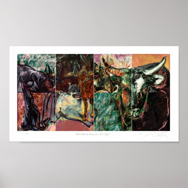 Poster Dos Flores en Alcántara / Primeiro Palco (Frente)