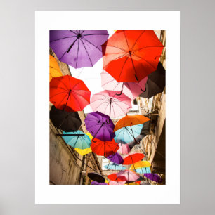 Poster dos Guarda-chuvas da Cidade