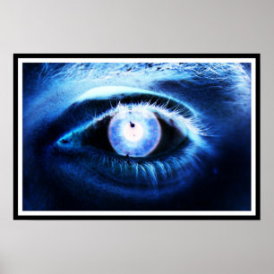Poster dos olhos azuis