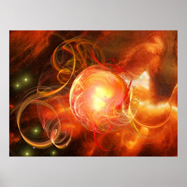 Pôster Dos Restantes de uma Estrela Morta - 2008 (Frente)