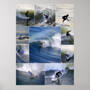 Poster dos surfistas de Califórnia