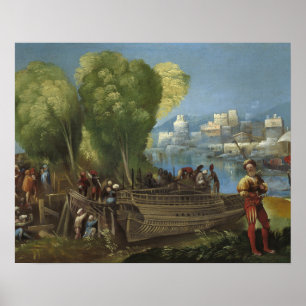 Poster Dosso Dossi - Aeneas e Achates sobre a Líbia