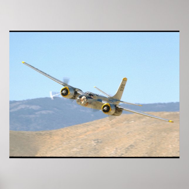 Pôster Douglas A26 Invader, Aviões View_WII Aéreos (Frente)
