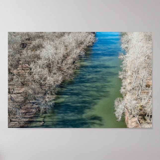 Poster Douglassville Schuylkill River PA (Frente)