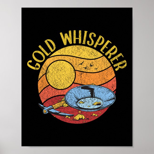 Poster Dourada e engraçada caça ao tesouro Dourado (Frente)