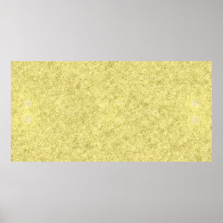 Poster Dourado Design de Tinta: Luxuoso e Artístico