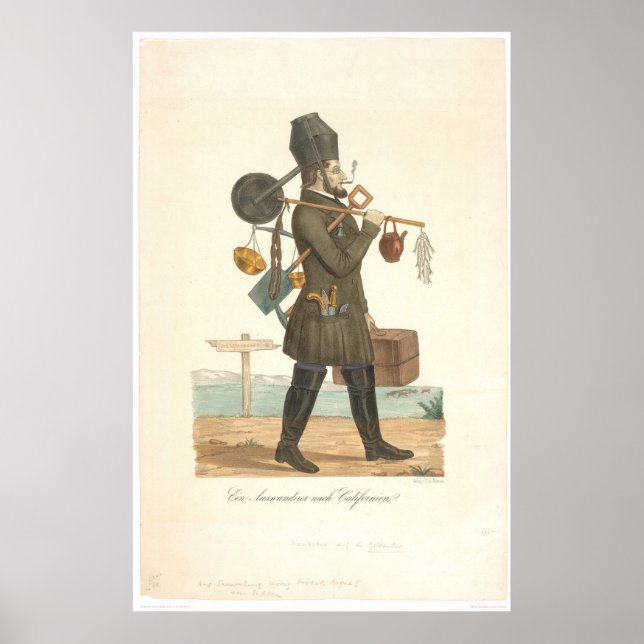 Pôster Dourado Hunter a AC. (0631A) (Frente)