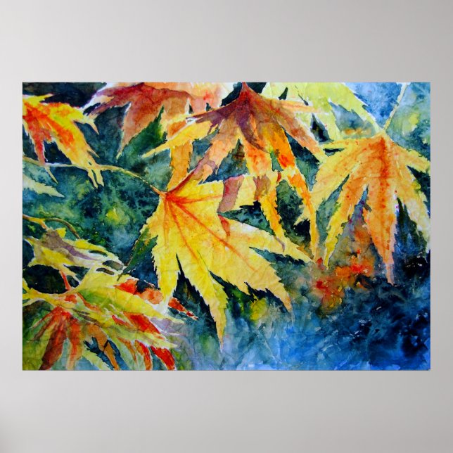 Pôster Dourado outono (Frente)