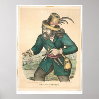 Poster Dourado Seeker (0638A)