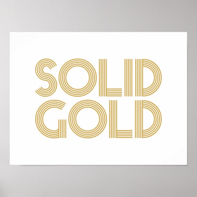 POSTER DOURADO SÓLIDO (Frente)