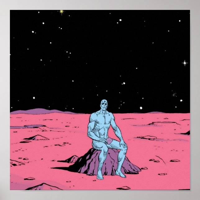 Poster Doutor Manhattan (Frente)