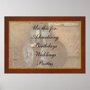 Poster Doutor - optometria - um phoropter velho