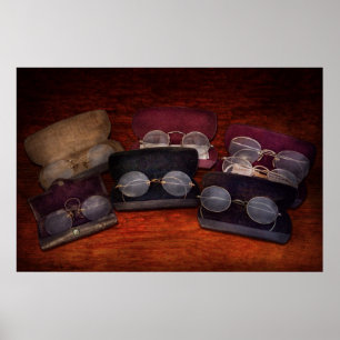 Pôster Doutor - optometrista - disposição de Opticals