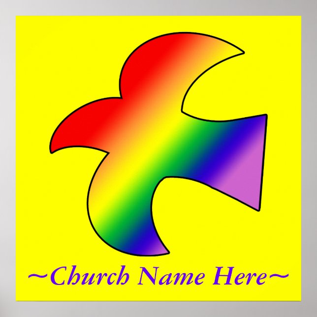 Pôster Dove GLBT (Frente)