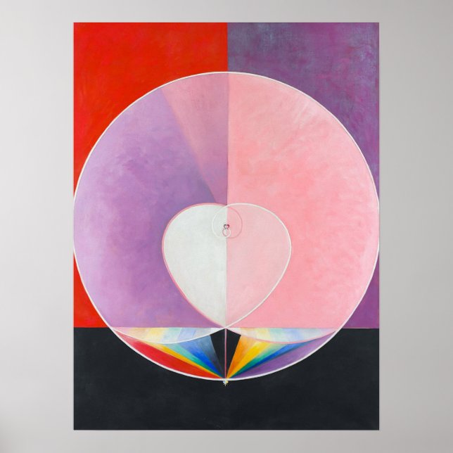 Poster Dove No. 2 by Hilma af Klint (Frente)