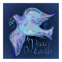 Dove of Peace Midnight Print
