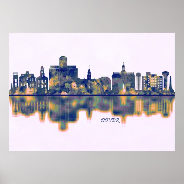 Poster Dover Skyline (Frente)