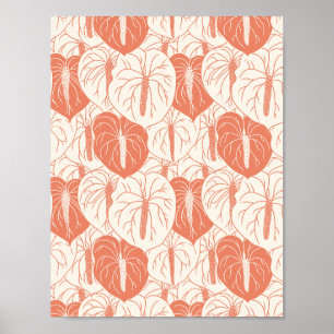 Poster Download de PAPEL ART - Padrão perfeito de Anthuri