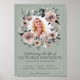 Poster Download instantâneo do lançamento do funeral digi