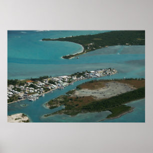 Pôster Downtown Spanish Wells, Bahamas